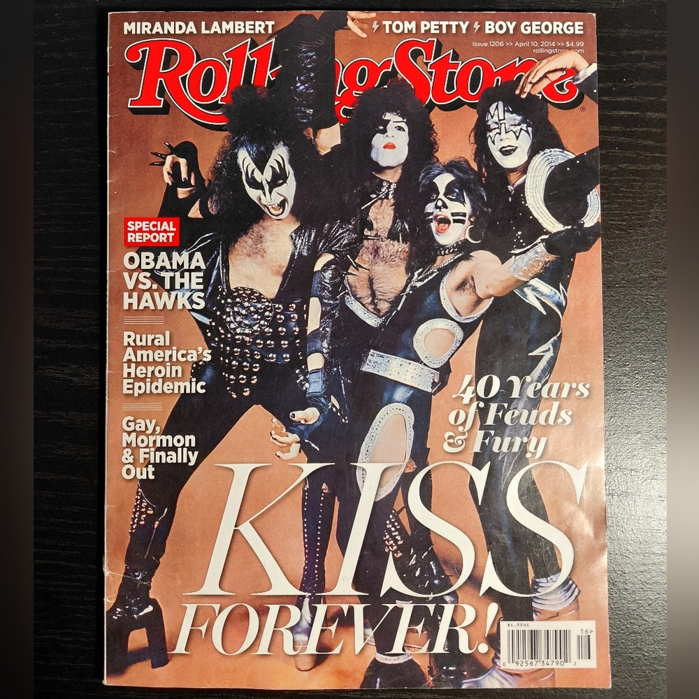 Rolling Stones Magazine. KISS FOREVER!